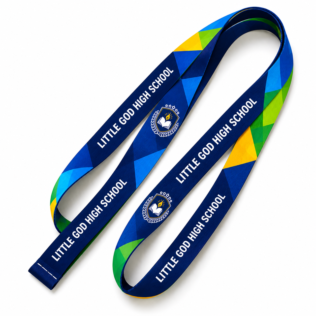 Multicolor Printed Lanyard