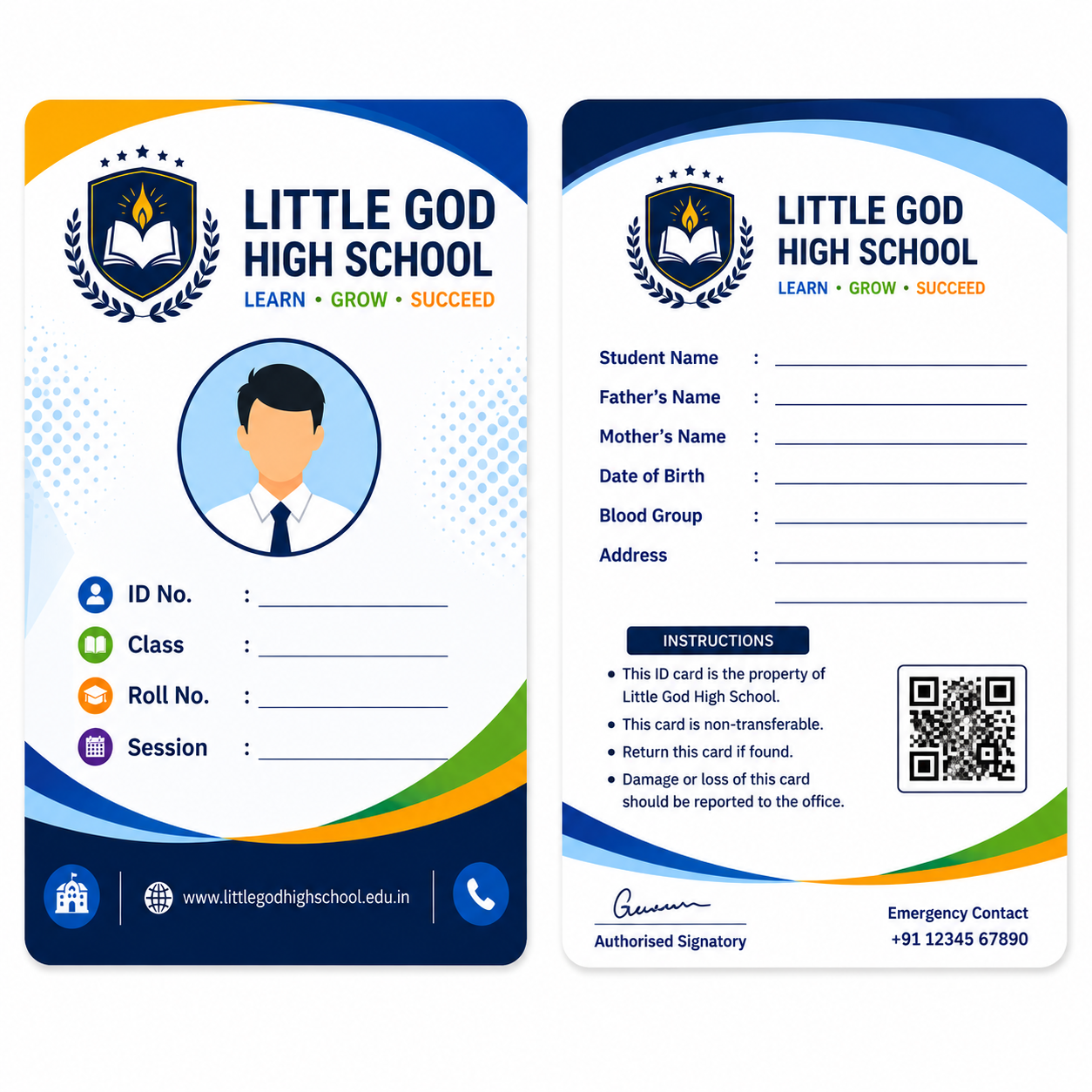 PVC Printed Card Both Side